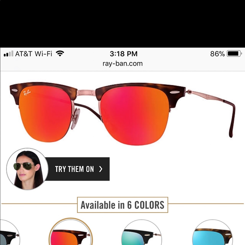 Ray Ban - Sunglasses - Nearly New - Picture 9 of 9